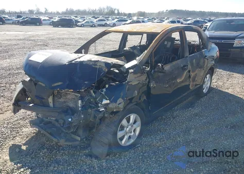 2007 Nissan Versa 1.8Sl from USA, damaged, VIN 3N1BC11E57L416528